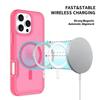 Модный Бронированный Магнитный Зарядный Защитный Чехол Для IPhone 17 Pro Max Air 16 15 14 Plus 13 12 Матовый Прозрачный Противоударный Чехол Для Телефона