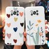 Чехол для Poco X3 Pro Pocox3 X 3 NFC Милое Сердечко Цветок Задняя Крышка Мягкий Силикон Матовый Защитный Funda Для Xiaomi Poco X3 Pro Сумка
