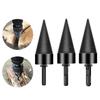 Firewood Drill Bit High Efficiency Sharp Head Design Rustproof Corrosion Resistant Drill Bit Wood Splitting Tool