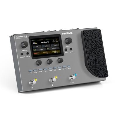 SONICAKE Matribox II Педаль с более чем 200 усилителями, FX, стерео USB-аудиоинтерфейсом, мультиэффектами, встроенными эффектами, моделированием, луперами, MIDI, OTG,