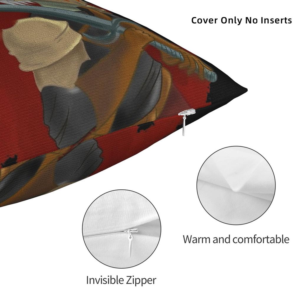 Decorative Pillowcase Slay The Spire 2 Games Merch Seat Pillow Case Cover Square Style Multi Size