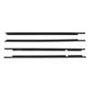 4Pcs Car Window Weatherstrip Seal Belt 75711‑60061 Replacement for Toyota Land Cruiser Prado 120 Series 2003 To 2009