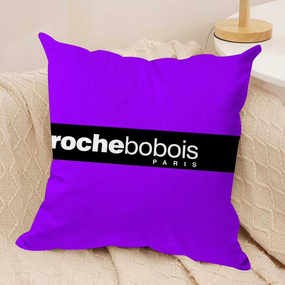R-Roche Мода B-Bobois Наволочка для подушки Мягкий плюш Двусторонняя печать Декоративная подушка для дивана Наволочка | Всесезонная Прочная Декор Подарок