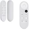 Kwmobile Protective Case Google Chromecast 2020 4K Chromecast 2022 HD Compatible Remote Control Cover Back Cover Silicone Soft White / -