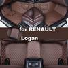 Autohome Car Floor Mats For RENAULT Logan 2011- Year Upgraded Version Foot Coche Accessories Carpetscustomized