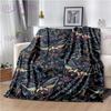 Butterfly Blanket Print Fleece Blanket Throw Light Weight Warm Blanket for Bed Kids Blankets Couch Chair Living Room All Season