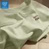 JEANSWEST LIFE Мужская футболка с коротким рукавом из плотного чистого хлопка с графическим принтом