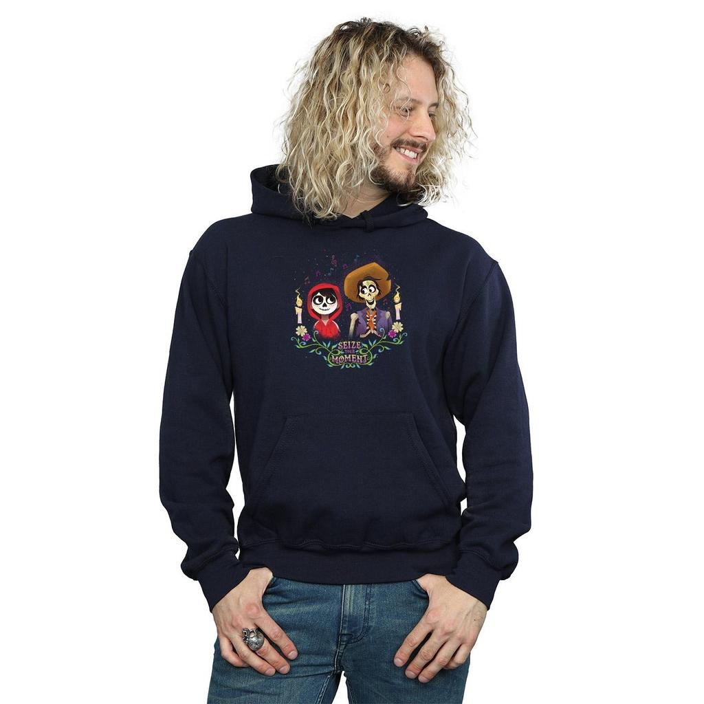 Disney Mens Coco Miguel And Hector Hoodie