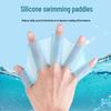 Silicone Webbed Swimming Gloves for Adults & Children - Diving & Snorkeling Gear