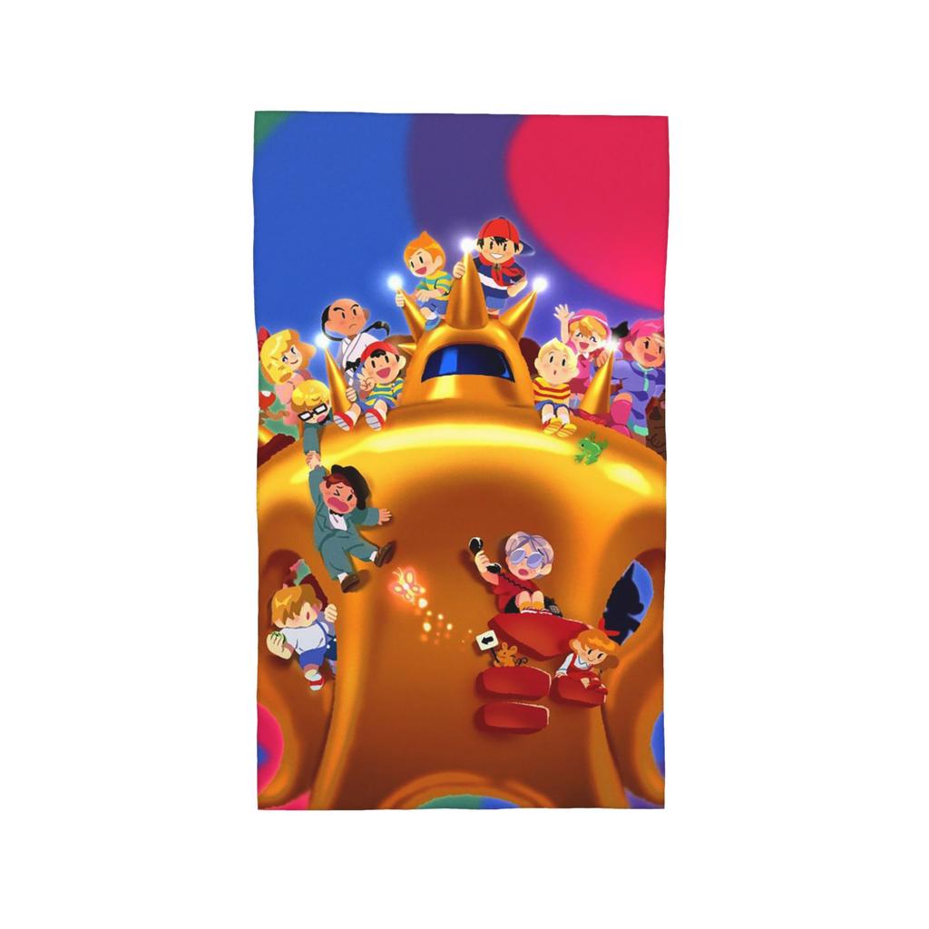 Earthbound Soft Face Towel Quick Dry Pool Bath Cotton Towels Breathable