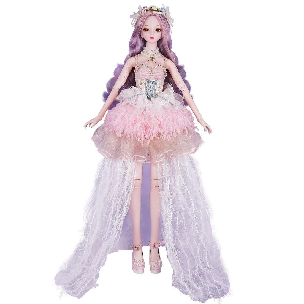 ICY Fortune Days Original Design Articulated BJD Full Approximately 60cm 26 Mechanical Doll, 1/3 Doll, Set, Tall, Joints, 6+ (Klaire)