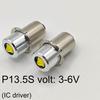 P13 .5s E10 3w 3v 4 .5v 6v светодиодная лампа фонарик сменная лампа аварийное освещение работают 3-9 ячеек 12v 18v 24v