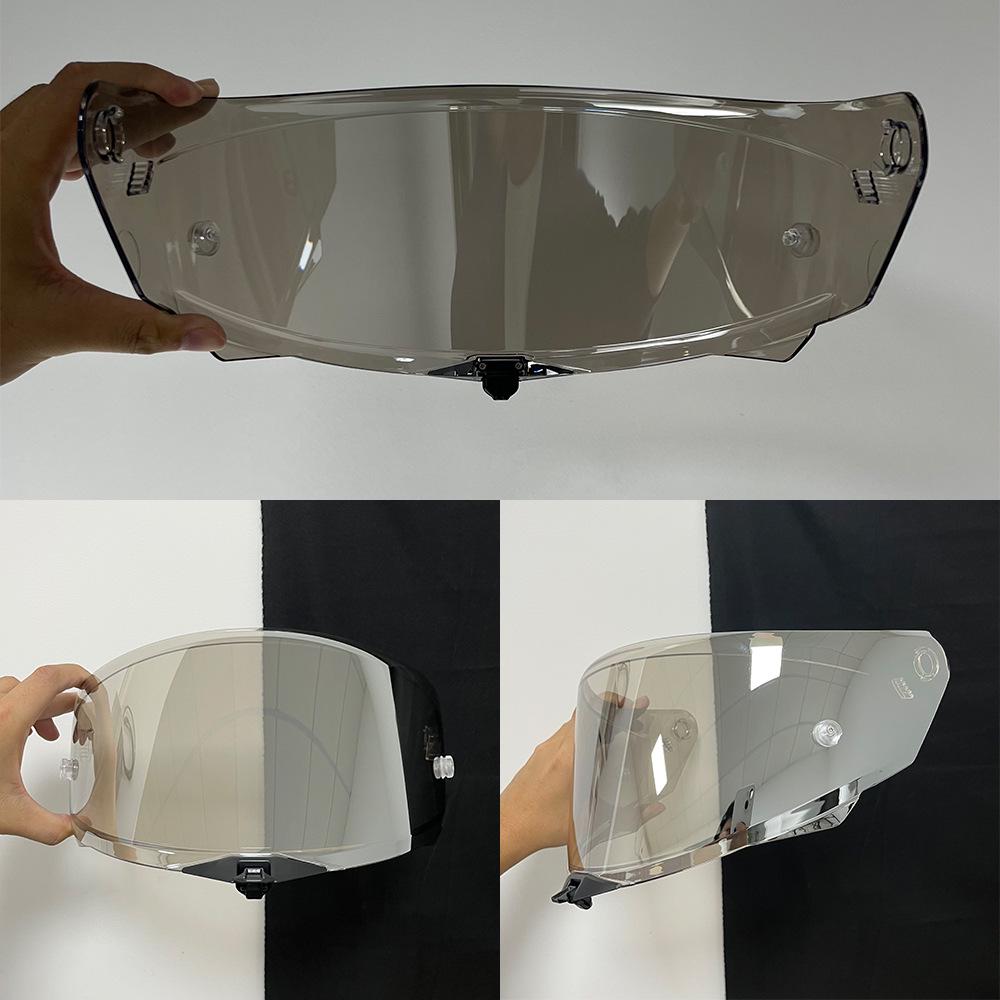 TT REVO High-Def Electroplated Lens for Day/Night Use with UV Protection – Fits TT REVO Motorcycle Helmet.