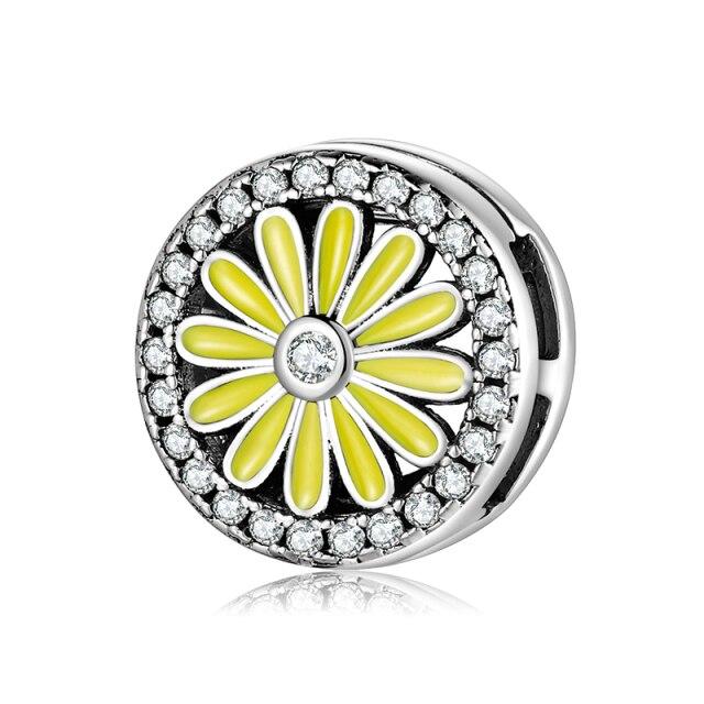 Круглая форма прозрачный Cz 100% настоящее серебро 925 пробы клипсы бусины подходят оригинальные отражения браслет подвески изготовление ювелирных изделий