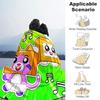 1pc Blanket Lankybox Foxy and Rocky3 Print Design, Lightweight Blanket for Sofa, Bed- Soft &Warm, Gift for All Seasons like Christmas, Halloween