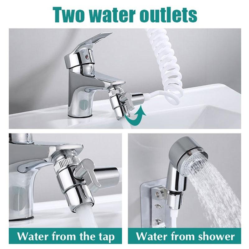 ABS медный ручной смеситель для душа, насадка для ванной комнаты, быстроразъемный шланг, набор опрыскивателей