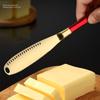 1PC Butter Knife Cheese Dessert Cutter with Hole Serrated Steak Toast Bread Spread Jam Tableware Home Dinnerware Kitchen Tools
