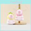 Charming Soft Plush Capybara Keychain Adorable Cuddly Doll Bag Charm Accessory