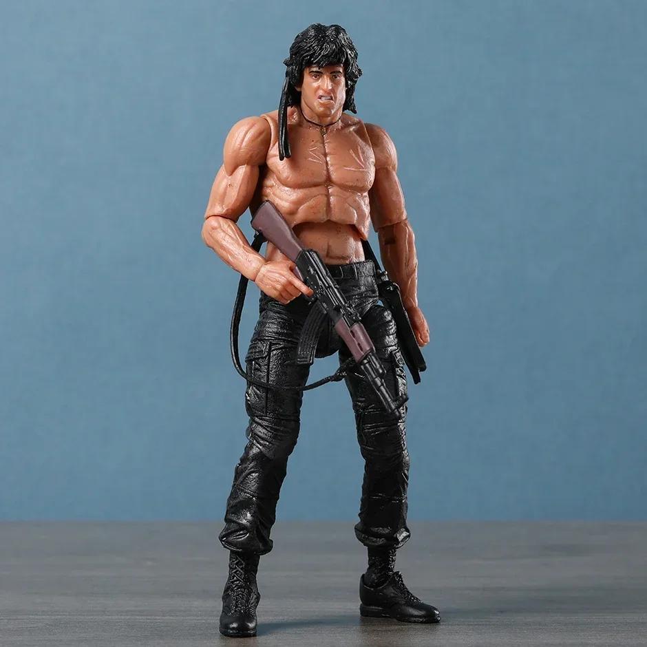 Instant Ship Rambo Force Of Freedom SDCC Limited Action Figure NECA | Handmade Toy Model Decor