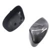 2pc Carbon Side Wing Mirror Cover For Ford Focus MK2/MK3 II III DA DP DH DB DS 2 3 Caps Rearview Auto replace 2008 2018 housing