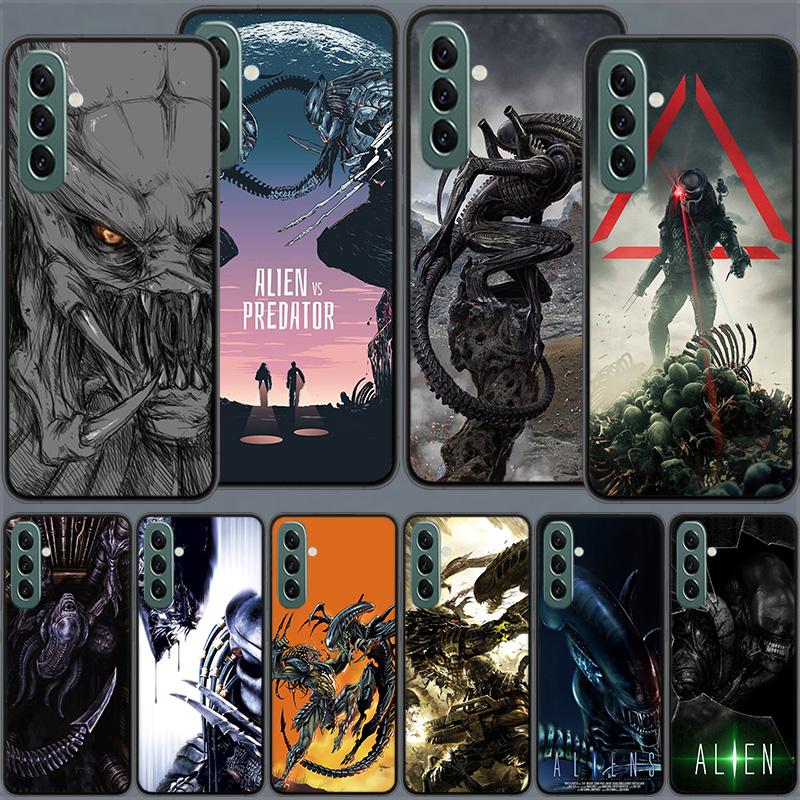 Чехол для телефона Alien vs Predator для Samsung A16 A26 A36 A56 Galaxy A17 A12 A52S A13 A23 A33 A53 A22 A32 A02S A03S A42 A72 A73 A9 A8