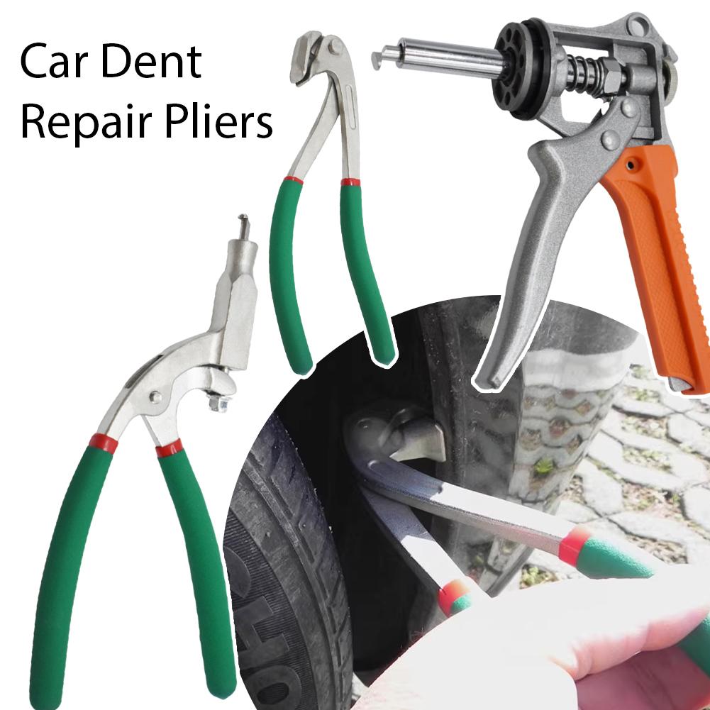 Car Edge Repair Tool Paintless Dent Repair Kit Autobody Repair Tools Car Edge Trimming Pliers Flat Hole Caliper Tool Clip