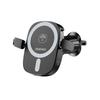 Dudao FW11 Car Mount & 15W Wireless Charger for Air Vents/Dashboard - Black