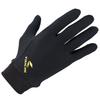 RS TAICHI Motorcycle Inner Gloves RST130 BLACK XL, Autumn/Winter, Fleece-Lined, Warm, Stretch, Warm Ride