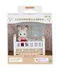 EPOCH Sylvanian Families Calico Critters Rabbit Baby Chocolate Furniture Set DF-13 ST Mark Certified Dollhouse Toy Ages 3+