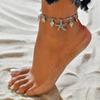 Retro Starfish and Conch Beach Anklet - Fashionable Cross-Border Classic for Women
