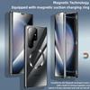 360° Aluminium Alloy Protection Case For Samsung Galaxy S25 S24 S23 S22 S21 Ultra Plus Magsafe Magnetic HD Glass Full Screen Closed Cover