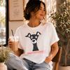 Funny Dog Meme Shirt, Cute Cartoon Puppy Tee, Dog Lover Graphic Shirt, Aesthetic Dog T-Shirt, Pet Owner Gift