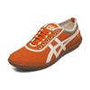 ONITSUKA TIGER Tsunahiki Кожа коровы, Синтетическая кожа Устойчивая к истиранию Низкие Повседневные Беговые кроссовки Унисекс Оранжевый 1183A085-800