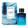 Bella Vita Luxury OCEAN Aquatic Eau De Parfum for Men with Marine, Orchid & Musk|Long Lasting Fresh Citrusy & Woody EDP Fragrance Scent Perfume,100 Ml