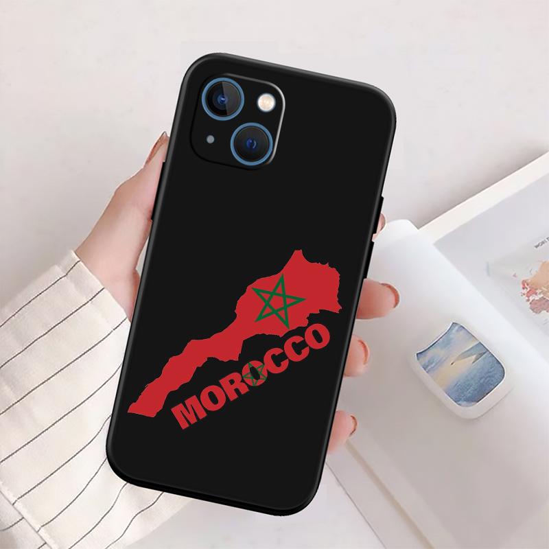 Morocco Flag Case for Motorola Edge 60 60s 70 G86 G56 G54 E14 G04S G45 G54 G64 S30 S50 X30 X40 X50 Pro Power