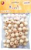 Natural Wooden Beads 14mm 80pcs | PJ-3549