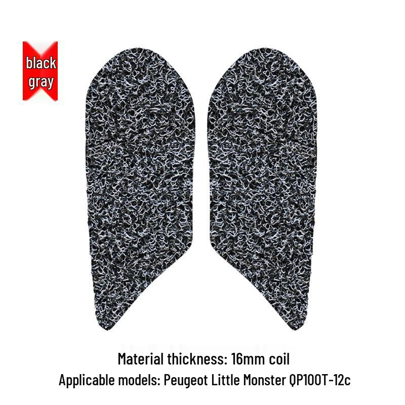 Peugeot Little Monster QP100T-12C Durable Motorcycle Foot Pad