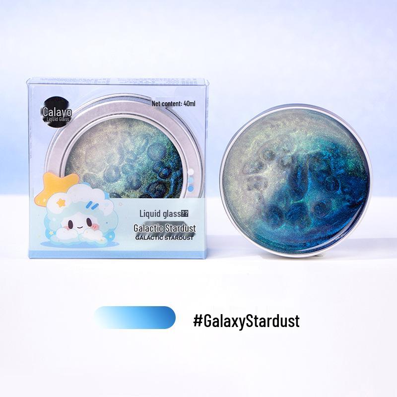 Безопасная нетоксичная игрушка-слайм из жидкого стекла KaloYou для детей