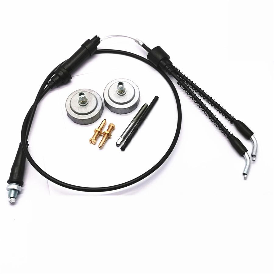 Комплект заглушек тросика газа, крышки карбюратора и винтов холостого хода для Yamaha Yfz350 Banshee 1987-2006.