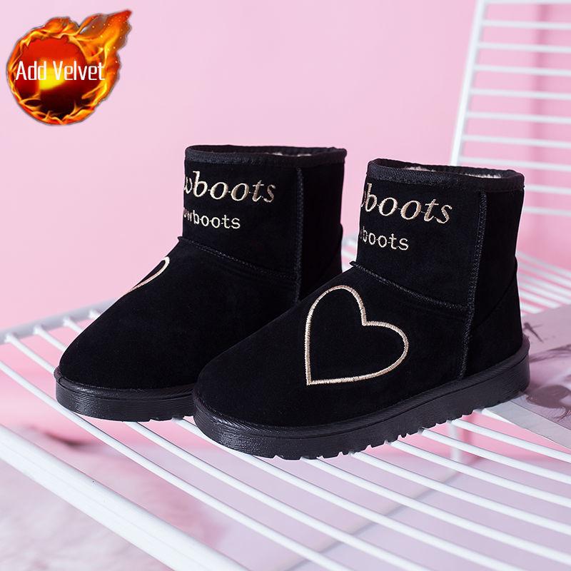 Модные мягкие женские зимние ботинки до щиколотки, массивные, с надписью Love, дизайнерские, роскошные, в наличии, плюшевые, теплые, модные, 2025, Y2k, новые, в стиле рок, акция, женская обувь