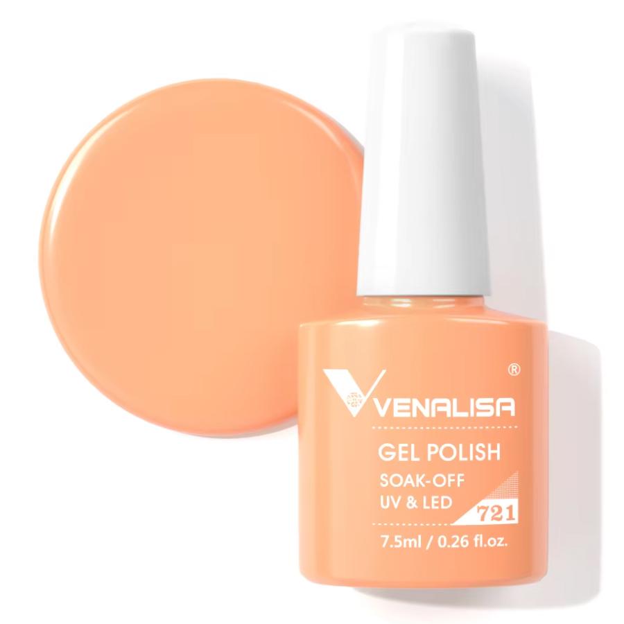 Venalisa Upgraded Gel Nail Polish 7.5ml High Pigmentation Glitter Gel Lacquer Soak Off Nail Art Manicure Gel
