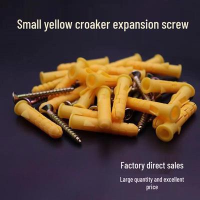 Пластиковая дюбель-гвоздь Mei Gu - Национальный стандартный дюбель для наружной теплоизоляции стен, Желтый дюбель-рыбка, Анкерный болт M8/M6/M10