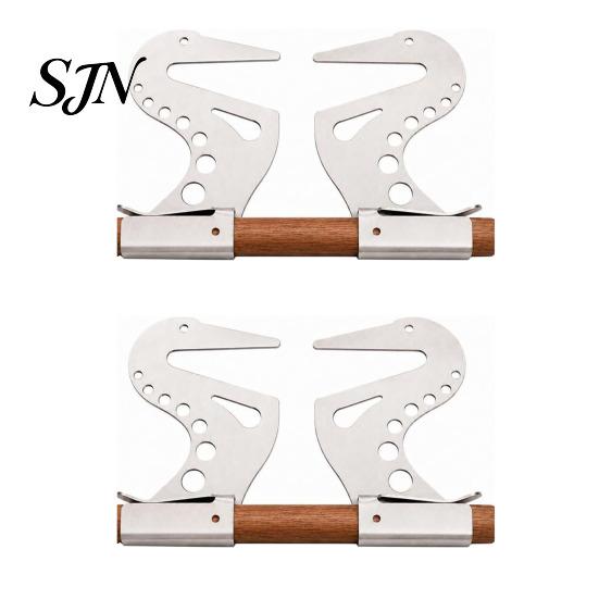Fine Detail Painting Aid Artist Hand Support Bridge, Wooden with Rod, Adjustable Lock Tool Rest for Canvas Drawing, Detailing Accessory Handrail