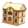 1/72 Европейский Модель-конструктор Здания Разобранный DIY Подарок Ручная Работа Коллекция Хобби Игрушка Архитектура