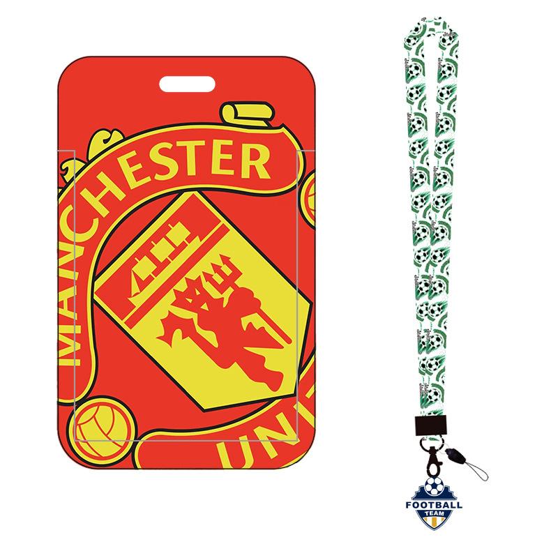 Work Permit Bank Card Card Sleeve with Lanyard Exhibition Work Card Badge