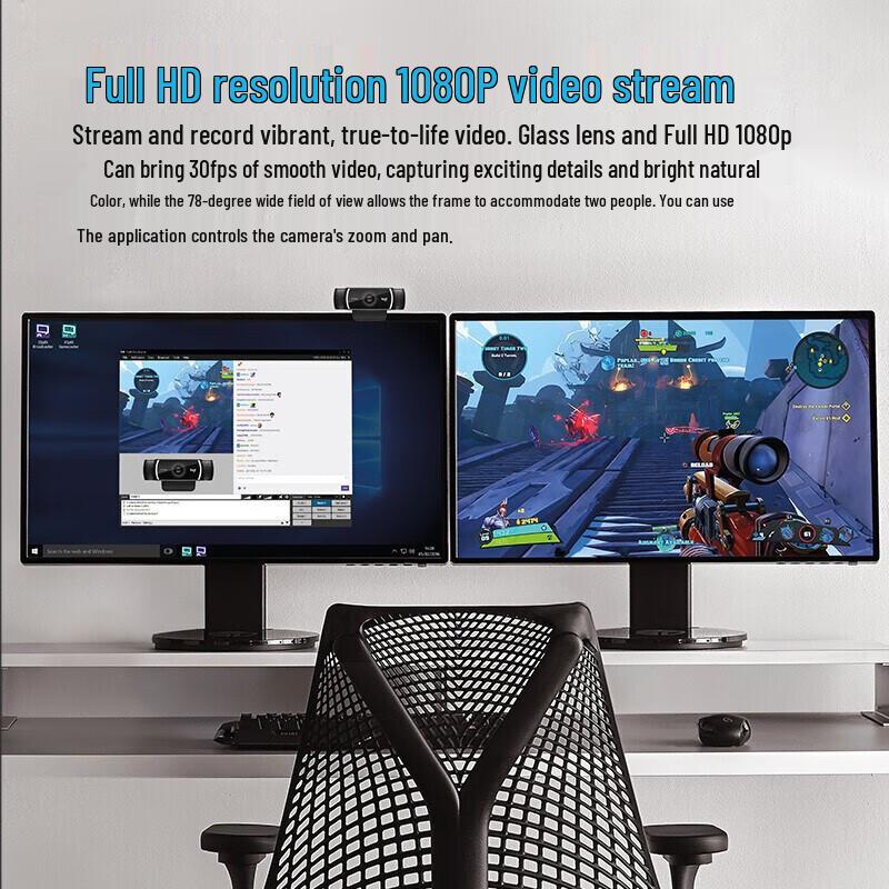 Logitech C922 HD Pro Stream Webcam