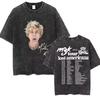 K Kelly Outfit Hip Hop Short Sleeve Street Casual Loose Y Lost Men And Women Can Be Washed In The United States 2Kmg