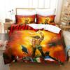 3PCS Single-sided Printed Quilt Cover Heavy Metal Band  Printed Bedding Sets Comfortable Bedspreads ComforterDuvet Birthday Gift