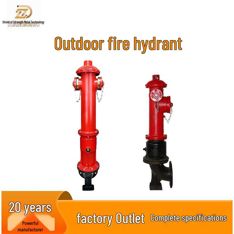 SS100/65 Anti-Collision Pressure-Regulating Outdoor Ground Fire Hydrant