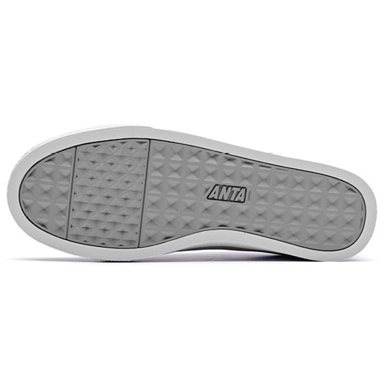Anta Кроссовки Lifestyle Series из синтетической кожи, нескользящие, износостойкие, низкие, женские, белые 92628004-4